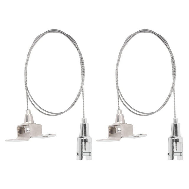 Stainless Steel Cable Wire, Photo Frame Hanging Wire Practical Galvanized For Lamps Art Exhibitions