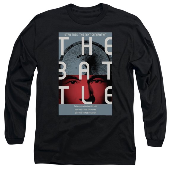 Star Trek - Tng Season 1 Episode 9 - Long Sleeve Shirt - Large
