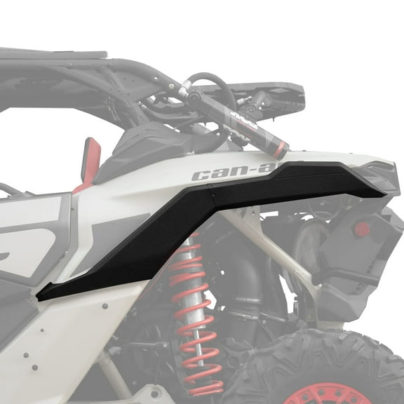 A & UTV PRO Rear Fender Deflector for Can-Am Maverick X3 Max, Left Side