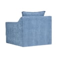 thumbnail image 4 of New Classic Furniture Sylvie Polyester Fabric Swivel Chair in Blue Slate, 4 of 6