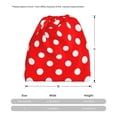 thumbnail image 5 of Multifunction Beanie Hat Polka Dot Red Beanie Hat Scarf Stretch Skull Cap For Women Men, 5 of 7