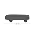 thumbnail image 3 of ROLKFUK Rolling Plant Caddy with Wheels Heavy Duty Plastic Plant Stand Flower Pot Mover for Indoor Outdoor Use, Tray Saucer, Gray, 3 of 7