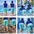 thumbnail image 6 of INGEAR Little Boys Quick Dry Beach Board Shorts Kids Swim Trunks UPF 50+ Swimsuit with Pockets, 6 of 6