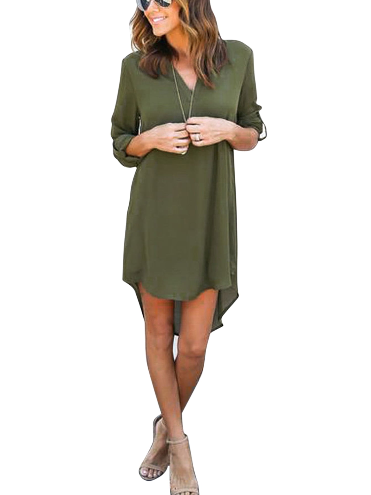 boyfriend shirt dress plus size