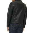 thumbnail image 4 of Men's Levi's® Faux Leather Trucker Jacket Color: Dark Brown Size: M, 4 of 4