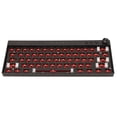 thumbnail image 2 of Kit de teclado mecánico de 61 teclas, interruptor de retroiluminación RGB, Kit de teclado mecánico para juegos personalizado de intercambio en caliente, color negro, 2 of 14