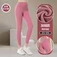 thumbnail image 4 of Byworldtasic Soft Leggings for Women Fleece-lined High Waisted Leggings Control Yoga Pants, 4 of 4