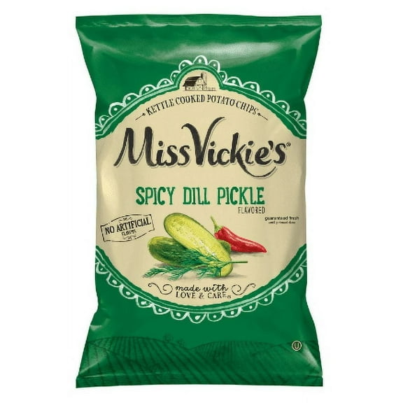 Miss Vickies Spicy Dill Pickle 1.375oz (8 Pack)