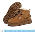 thumbnail image 2 of Zapatos para correr para niños botas de nieve de invierno antideslizantes botas planas para caminar para niños y niñas, 2 of 9