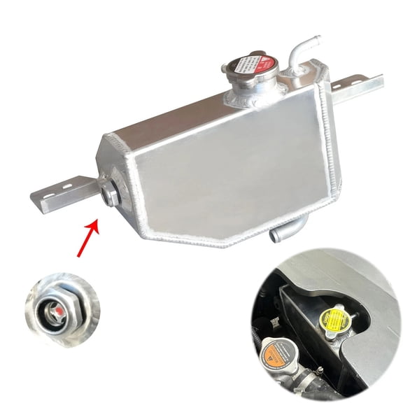 Woudy Coolant Reservoir Expansion Tank Replacement for Infiniti Q50 2014-2015 3.7L 3.5, 21710-4GN0A