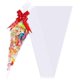 thumbnail image 1 of 30 bolsas de cono transparente, bolsas de celofán de 30 x 16 cm, bolsas de aperitivos dulces con, 1 of 2