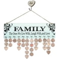 thumbnail image 1 of Regalos para mamás, abuelas e hijas | Calendario de seguimiento de cumpleaños familiar de madera para colgar en la pared con 100 etiquetas | Las mejores ideas para regalos de Navidad, cumpleaños y, 1 of 7