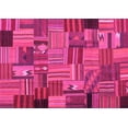 thumbnail image 1 of Ahgly Company Indoor Rectangle Patchwork Pink Transitional Area Rugs, 8' x 10', 1 of 4