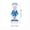 Blue, variant on 2 PC Heat and Snow Miser Anime LED Lighted Blow Mold Outdoor Christmas Decor