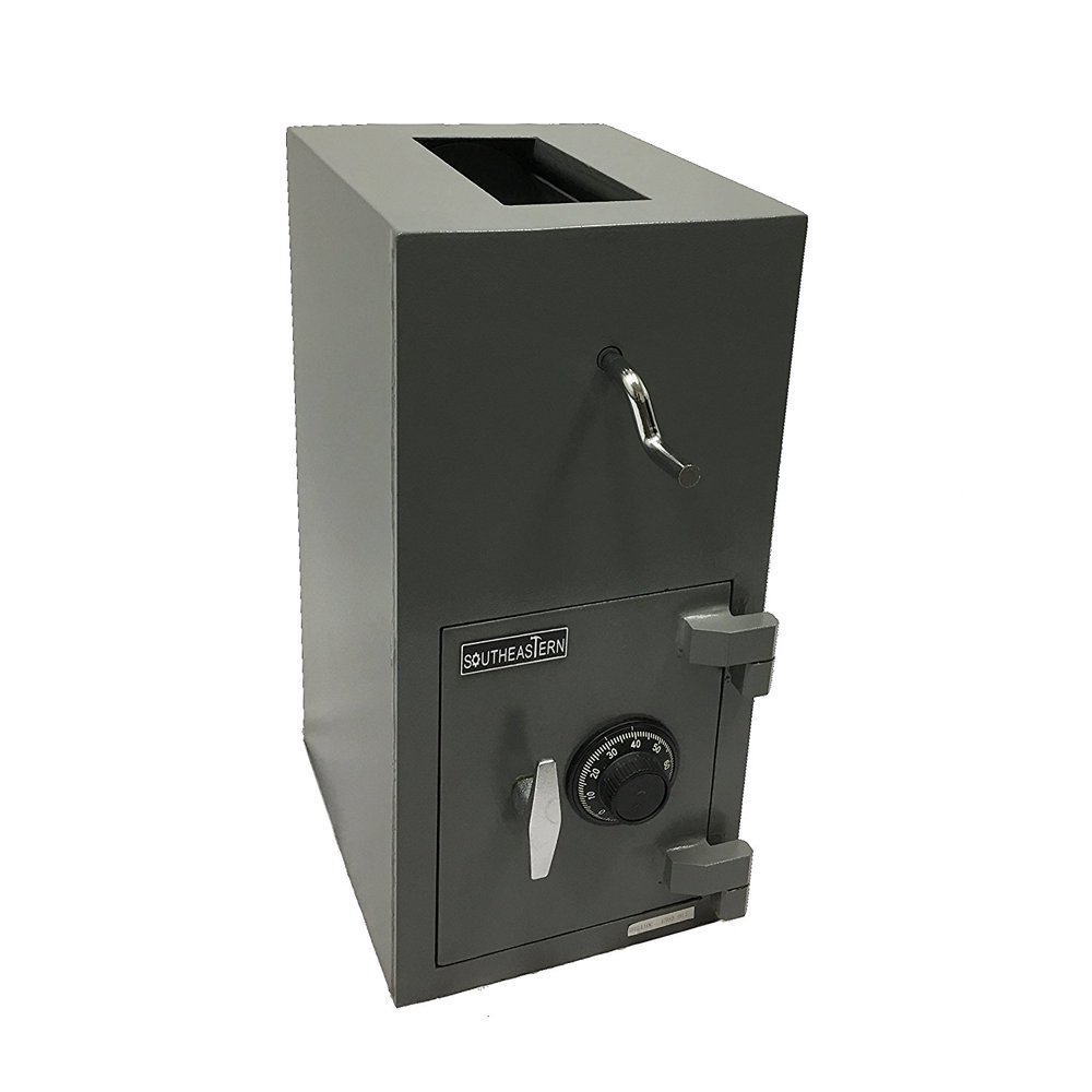Top Loading Drop Depository Safe Box with Group 2 UL listed Combination Lock
