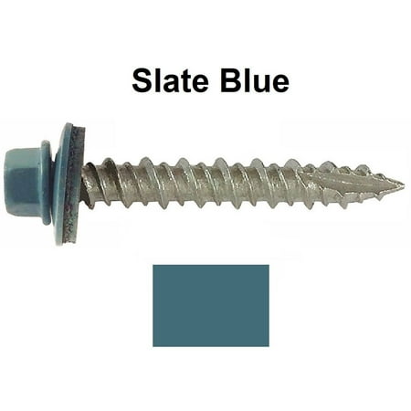 Metal ROOFING SCREWS: (1000) 10 x 1-1/2