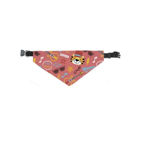 Kiddie Music Band Animal Pattern Bandana -Image by Shutterstock, Medium