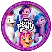 Pony Party Delight Plates - 24 Count 7-Inch Dessert Plates for My Little Pony Birthday Celebrations, Perfect for Fun Decorations and Sweet Treats at Your Child's Party