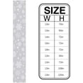 thumbnail image 6 of Christmas Table Runners 90 inches Long, Winter White Snowflake Grey Table Runner Farmhouse Dresser Scarves,Christmas Table Runner Decoration for Dining Coffee Table Holiday Party Wedding, 6 of 8