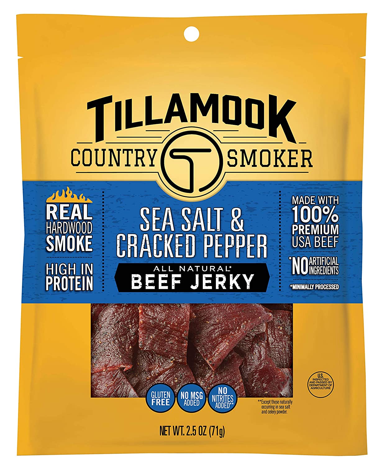 Tillamook Country Smoker All Natural, Real Hardwood Smoked Beef Jerky