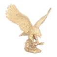 thumbnail image 1 of Eagle Sculpture, Figurine d'Ornement Eagle Debout Stable Réaliste pour la Maison, 1 of 8