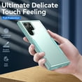 thumbnail image 6 of For Samsung Galaxy S24 Ultra Phone Case,Wireless Charging Hard PC Protection Soft TPU Heavy Duty Anti-Fingerprint Shockproof Back Case For Samsung Galaxy S24 Ultra for Men and Women,
Green, 6 of 7
