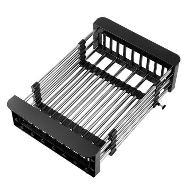 Sobre El Colador Del Fregadero, Sobre El Fregadero Del Fregadero, El Diseño De Acero Inoxidable De Borde ABS Para Verdura Para Verduras
