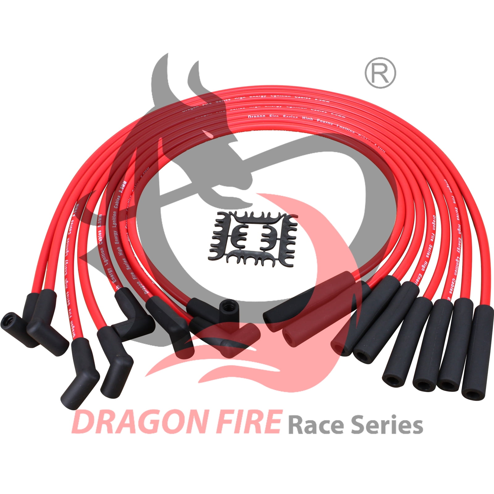 brand dragonfire performance hei spark plug wires for 19641978 mopar