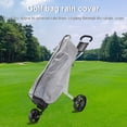 thumbnail image 3 of LJNYFDC Golf Bag Rain Protection Folding Golf Rain Cover Waterproof and Windproof PVC Transparent Rainproof Cover for Golf Clubs Heavy Duty Raincoat Protection, 3 of 6