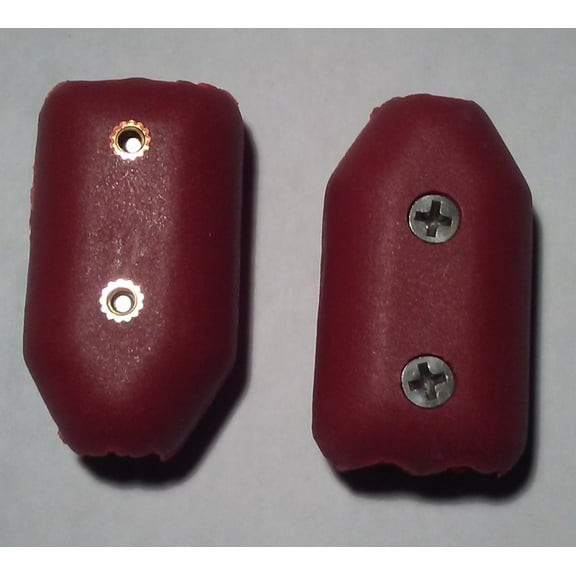 E-Z-TY 3/16 Inch Reusable Rope Clamp Red 2 Pack