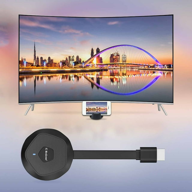 COFEST Wireless Display Adapter/Receiver, 1080P Support Mirror Phone/Tablet/Laptop To HDTV, Supports Select android & Windows Devices Black