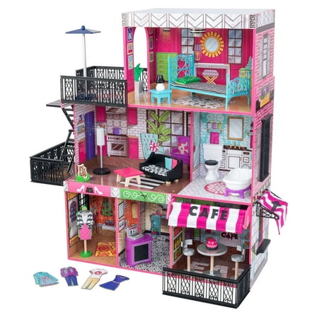 KidKraft Brooklyn Loft Wooden Dollhouse with 25 Accessories