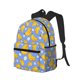 thumbnail image 2 of Mochila con estampado de plátano y flores, ideal para portátil, viajes, senderismo, negocios, para mujeres y hombres., 2 of 5