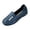 Navy, variant on Women's Orthopedic Leather Loafers Slip On Flats Casual Comfort Walking Shoes Barefoot Feel Slip On Shoes Women Comfort Shoes for Women Anti-Slip Rubber Sole Orthopedic Shoes for Women Wide Width 36