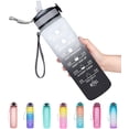 thumbnail image 1 of Water Bottle, Sport Drinks Bottle with Times to Drink & Lock Cover, 1 of 4