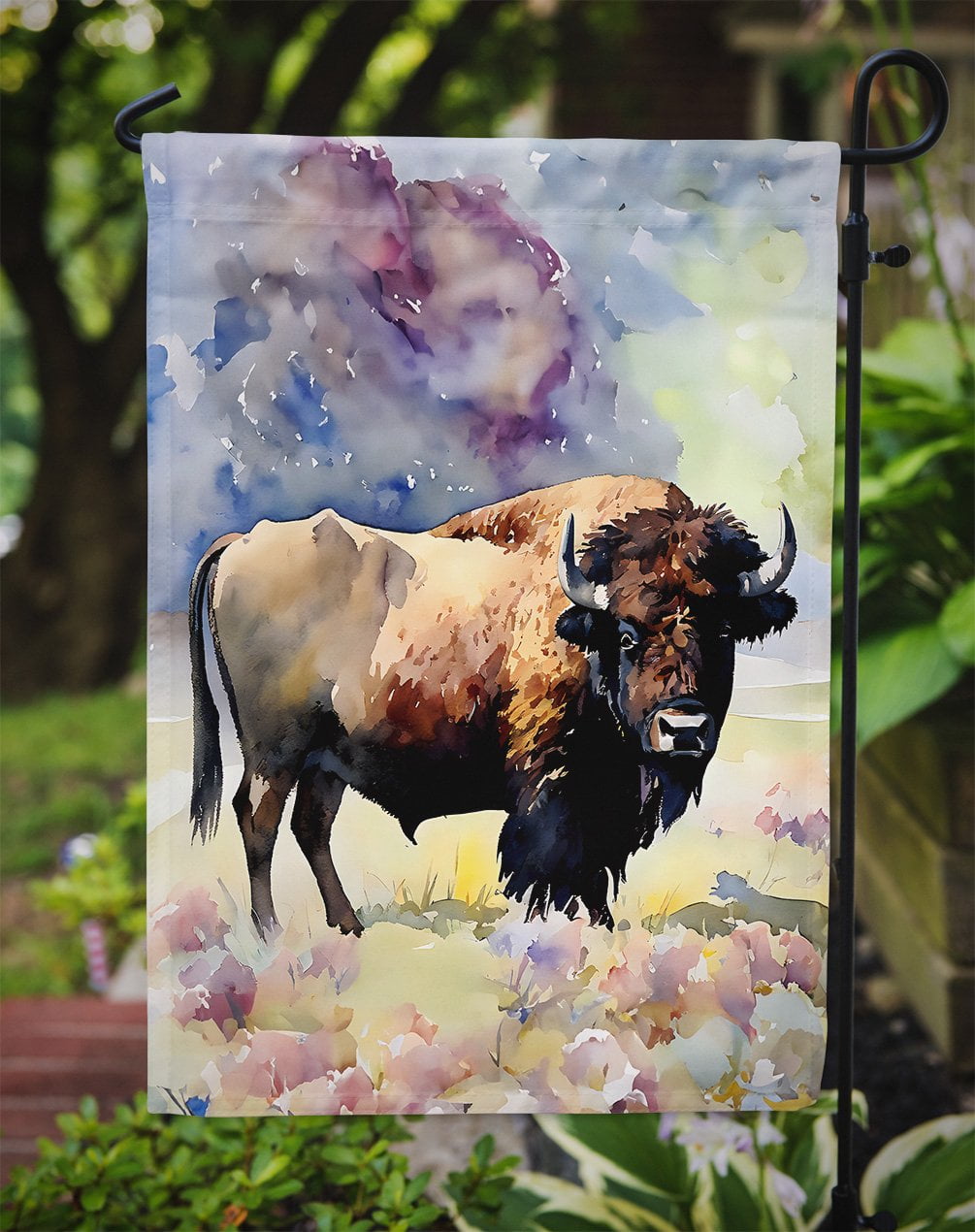 Bison Garden Flag 11.25 in x 15.5 in