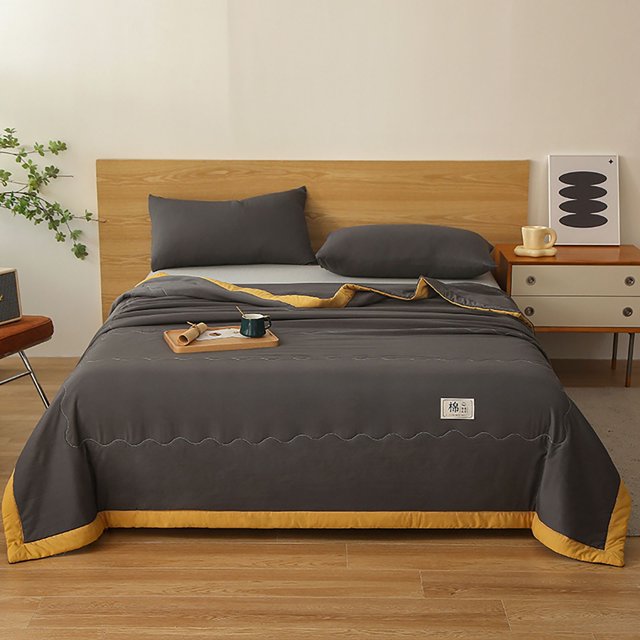 ZTTD Grade A Mother Infant Friendly Summer Air Conditioner Quilt Lightweight & Breathable Blanket Insert Machine Washable Soft & Skin Friendly Material (Without Pillow) Home Textile Products