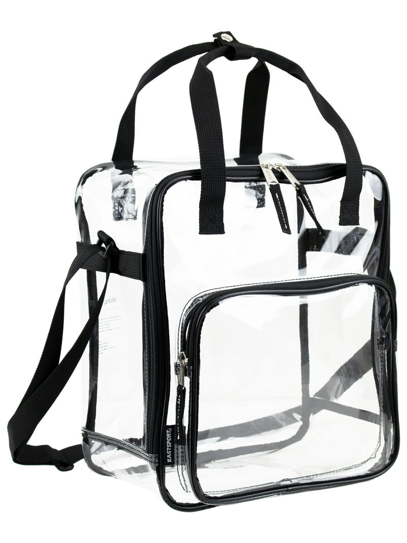 sudo  Wide Tee × Eco Bag!!2Pset Eastsport Unisex Clear Double Handle Stadium Approved Tote