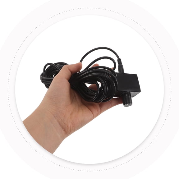 BESTYASH Universal Car Audio Bass Control Knob Black with 5 Meter Inline Volume Adjuster for Amplifier