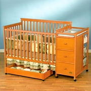 Milan Honey Crib Changer Combo In Honey