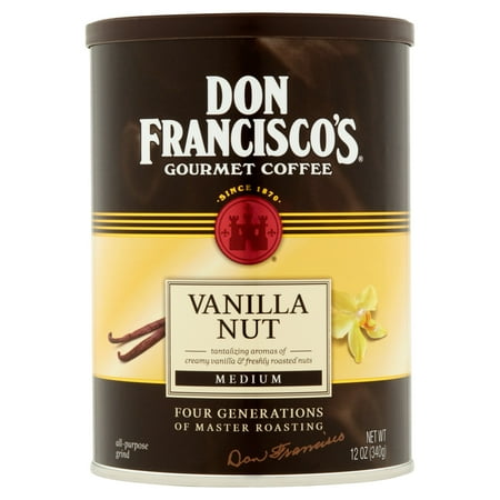 Don Francisco's Vanilla Nut Specialty Flavored Ground Coffee, 12 Oz