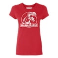 thumbnail image 2 of Mamasaurus Funny Mother Dinosaur T-Rex Head Women's T-shirt, XL, Red, 2 of 3