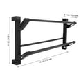 thumbnail image 2 of Raindrops Foldable Wall-Mounted Shoe Rack with ABS and Galvanized Iron, Space-Saving Organizer for Home Storage, 2 of 8
