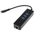 thumbnail image 3 of axGear Gigabit Ethernet Adapter RJ45 LAN USB 3.0 Hub 3 Ports For PC Computer Laptop, 3 of 7