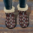thumbnail image 2 of Whosucclay Flannel Women Winter Snow Boots Ladies Warm Fur Lined Ankle Booties Outdoor Water Resistant Furry Shoes, 2 of 6