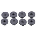 thumbnail image 1 of 8 Pcs Gris Plastique Panier Inférieur Roue Roue Accessoire Kit de Réparation Universel Accessoires Lave-Vaisselle Roue, 1 of 7