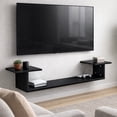 thumbnail image 2 of Repisa Flotante Tv Sala Elegante Minimalista 130 Cm Negro, 2 of 5