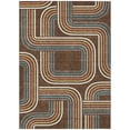 thumbnail image 2 of Addison Rugs Chantille Indoor/Outdoor Transitional Geometric Chocolate Machine Washable Rectangle Rug, 3' x 5', 2 of 7