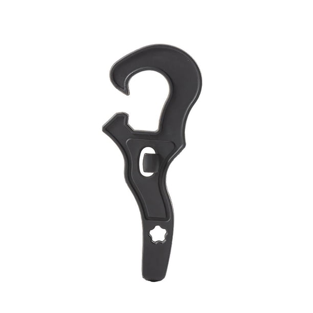Bicicleta Palanca de neumático de ciclismo de nailon, barra de palanca de portátil para herramienta de reparación de bicicletas (negro)