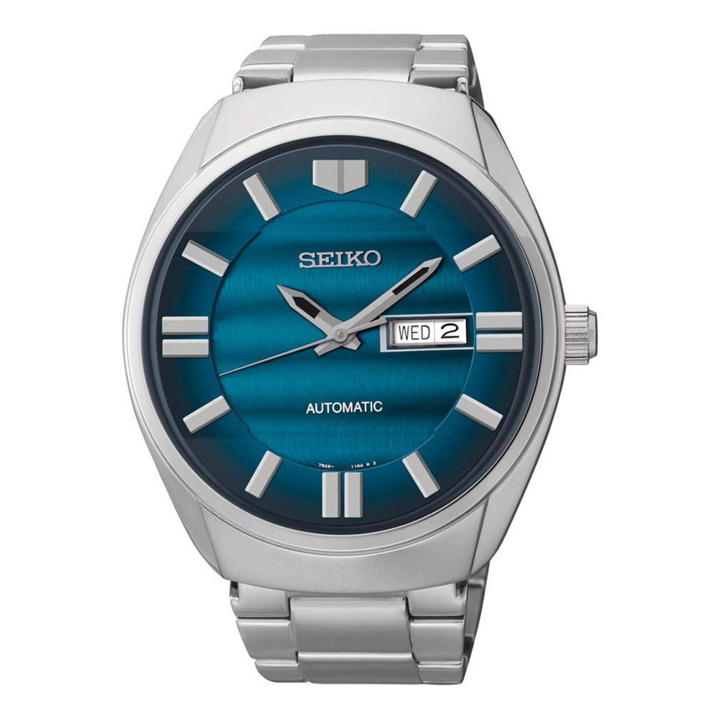 Seiko Seiko Men's Recraft Automatic Blue Dial Stainless Steel Watch